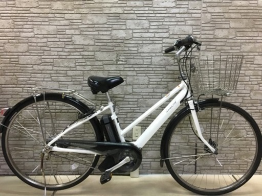 東京23区配達無料  新基準  ヤマハ  パスシティ  8.1Ah リチウム 電動自転車 中古