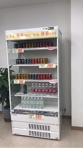 Panasonicタテ型冷蔵オープンショーケース