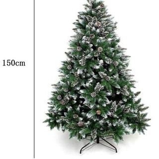新品 クリスマスツリー 150cm 松かさ スノータイプ ヌード...