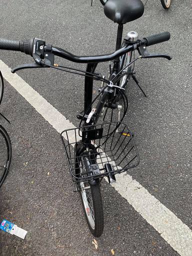 20インチ　折り畳み自転車　黒