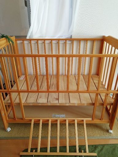 KATOJI ベビーベッド　マット・カバー等おまけ付き ☆KATOJI☆ベビーベッドおまけつき KATOJI ベビーベッド マット