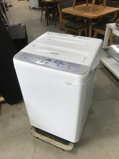 【中古美品】2017年製 Panasonic 全自動電気洗濯機 NA-F50B10 5.0kg