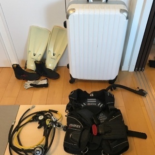 ダイビング器材を一式