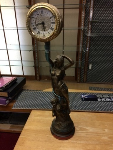 SEIKO 銅製置き時計
