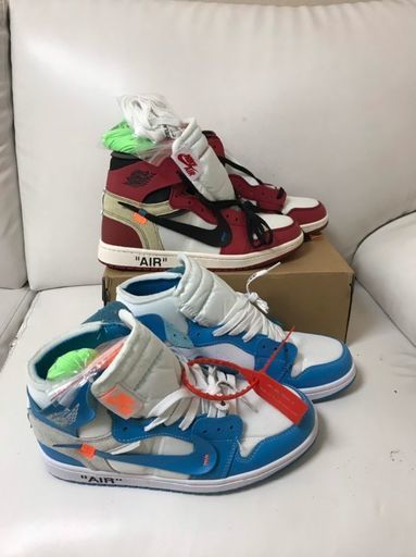 NIKE AIR JORDAN1OFF WHITE THE TEN ナイキ エアージョーダン1 オフホワイト