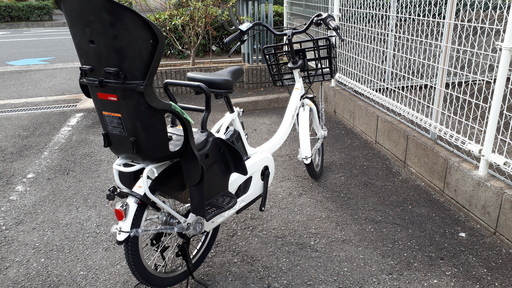 電動アシスト自転車  [ヤマハ]2018 PAS Babby un（パスバビーアン）20インチ　ホワイト　新車