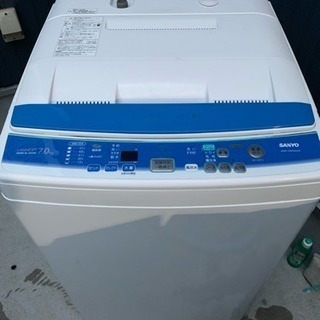 SANYO 7kg洗濯機 2010年製 ASW-700PE5