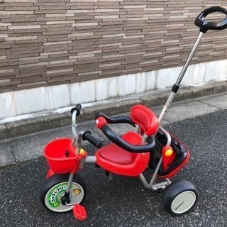 カーゴ 手押し付き三輪車