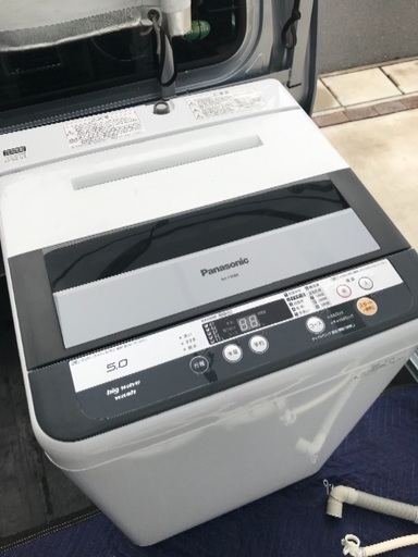2013年製パナソニック全自動洗濯機5キロ。千葉県内配送無料。設置無料。