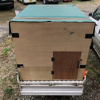 軽トラハウス 秘密基地 小屋 物置
