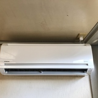 HITACHI エアコン 取外済 2016年製 木造18畳 200v