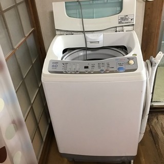 【取引中】MITSUBISHIの洗濯機あげます！