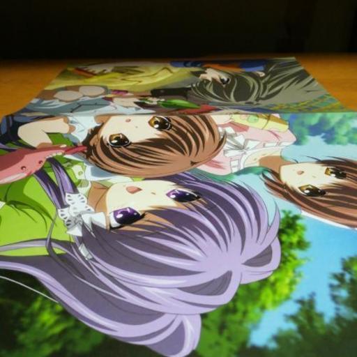 切抜b19 Clannad 折りたたみアニメピンナップポスター ふわわせけん 太田のその他の中古あげます 譲ります ジモティーで不用品の処分