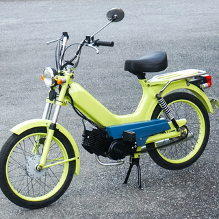 TOMOS Classic トモス 明るい黄色に塗装 調子良く動きます　現在、原付二種登録