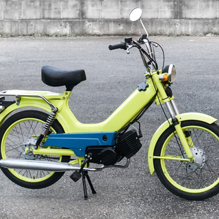 TOMOS Classic トモス 明るい黄色に塗装 調子良く動きます　現在、原付二種登録