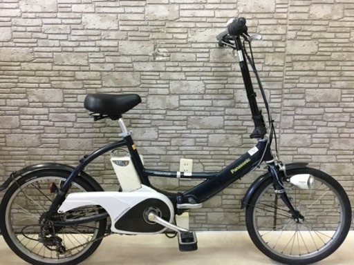 東京23区配達無料  Panasonic パナソニック  折りたたみ  3Ah ニッケル 電動自転車