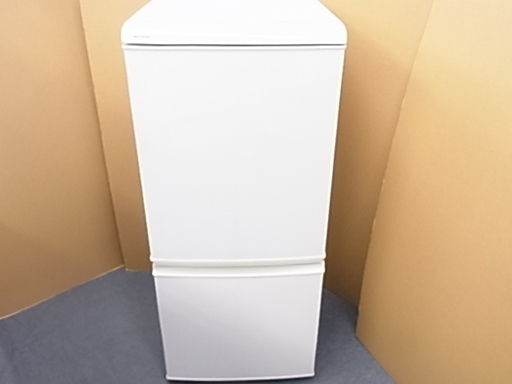 シャープ 冷蔵庫 135L SJ-614 ホワイト 2007年製