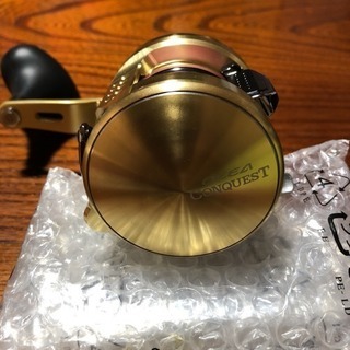 ☆美品 オシアコンクエスト 300HG タナトルPE2.0-300m使用1回美品付 オーバーホール後1回船持ち込み実釣無し☆スロージギング .鯛ラバ