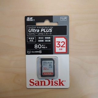 【SANDISK/サンディスク】SDHCメモリーカード　32GB