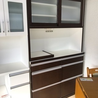 リサイクルサービス八光 田上店 配達・設置OK】ブラウン＆ホワイト 