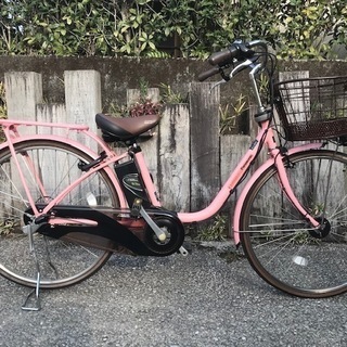 格安！パナソニック　26インチ電動アシストViVi　DX　ピンク　メンテナンス済み　鹿児島市より