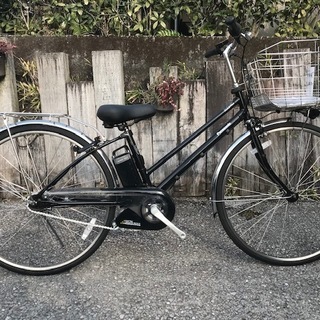 新車！パナソニック　27インチ電動アシストティモ　DX　ブラック　内装５段変速　鹿児島市より