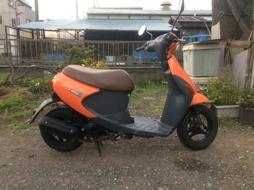 レッツ4　CA45A　外装割れあり　 オイル　プラグ新品　原付　スクーター
