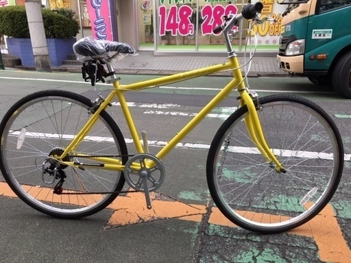 完売【アウトレット】７００Ｃクロスバイク　ジッピークロス