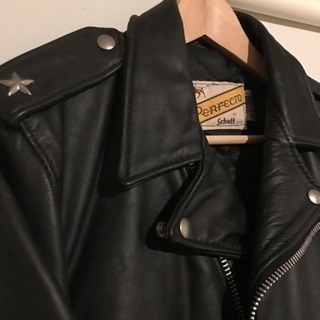 Schott ショット Perfect ダブルライダース ワンスター 牛タグ まき 三国のジャケット メンズ の中古 古着あげます 譲ります ジモティーで不用品の処分