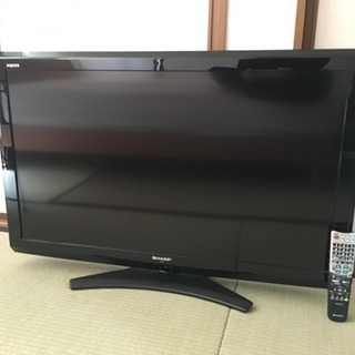 シャープ40型液晶テレビ アクオス 引き取り限定！