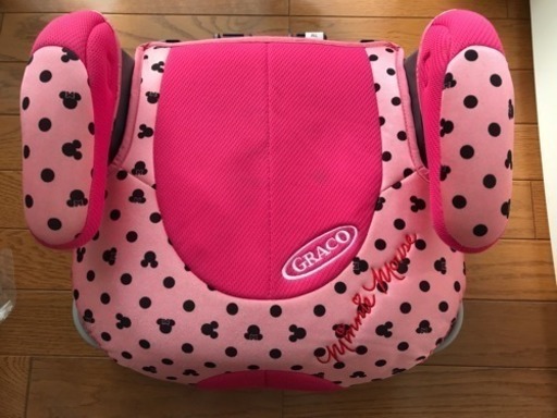 Graco ジュニアシート ピンク ディズニー ミニーちゃん みかん 博多南のキッズ用品 車用ジュニアシート の中古あげます 譲ります ジモティーで不用品の処分 Graco ジュニアシート ピンク ディズニー ミニーちゃん みかん 博多南のキッズ用品 車用ジュニアシート の中古あげます 譲ります ジモティーで不用品の処分