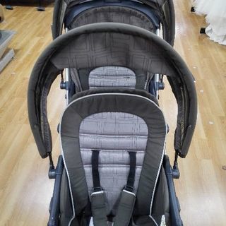 chicco 2人乗りベビーカー 双子 兄弟【ブックオフ409号川崎港町店】