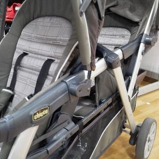 chicco 2人乗りベビーカー 双子 兄弟【ブックオフ409号川崎港町店】
