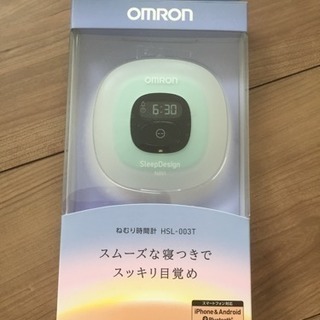 OMRON 眠り時間計