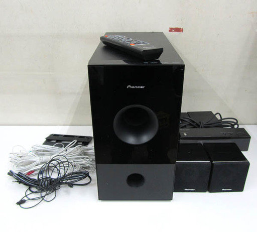 Pioneer パイオニア 5 1ch サラウンドシステム ホームシアタースピーカー Htp S313 08年製 モノハウス 宮の沢 宮の沢のオーディオ スピーカー の中古あげます 譲ります ジモティーで不用品の処分