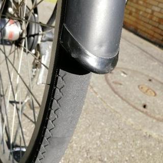 子供乗せ自転車後ろかご付き