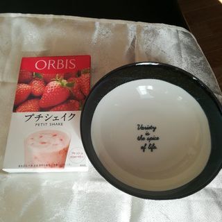 オルビスのお皿とプチシェイク