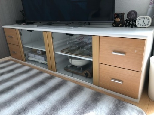 大容量テレビ台 長さ1.8M