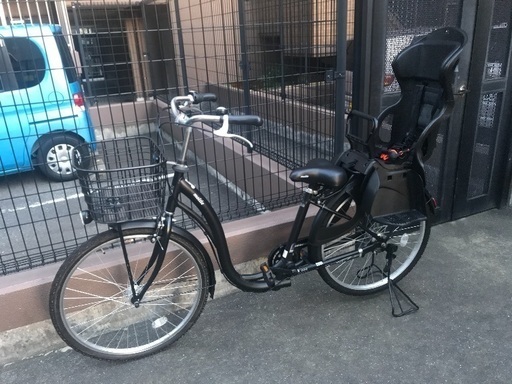 子供乗せ自転車。買ったばかりです