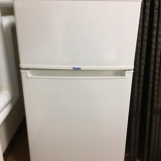 Haier 冷蔵庫 85L 直冷式 ホワイト