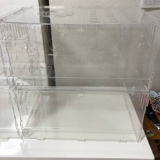 ハムスターゲージ アクリルケージ 2階建