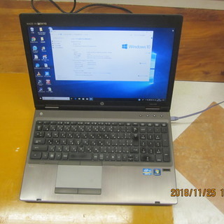 ノートパソコン　訳アリ　HP　ProBook 6560b　Cor...