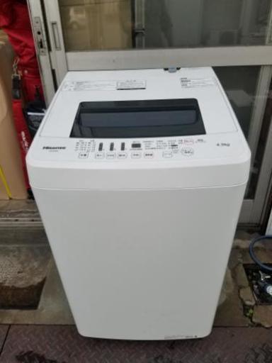 Hisense ハイセンス 全自動電気洗濯機 HW-E4502 5.0kg 2017年製