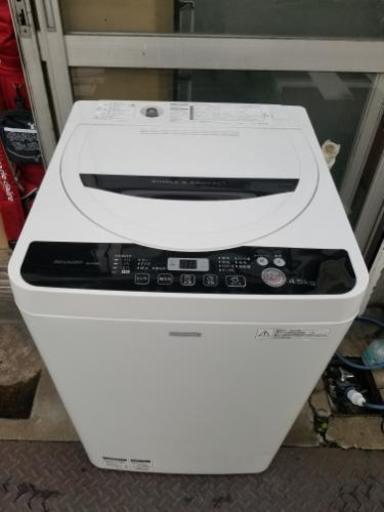 SHARP 4.5kg全自動電気洗濯機 ES-G45RC 2016年製
