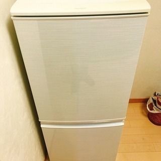 【取引完了】 SHARP製の冷蔵庫2ドアタイプ 美品！