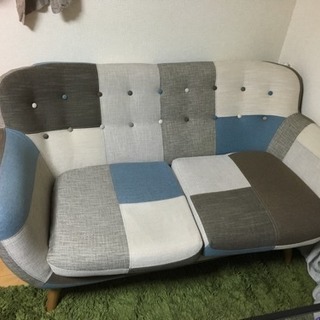 フランフラン ソファ パッチワーク