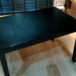 ダイニングテーブル　黒　木製