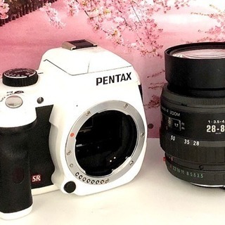 ライブビュー&動画搭載⭐︎超かわいいスノーホワイト⭐︎PENTAX k-r