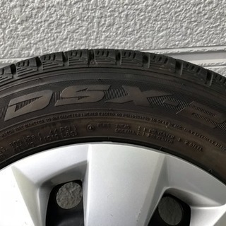 130系ヴィッツ  純正スチールホイールスタッドレスセット