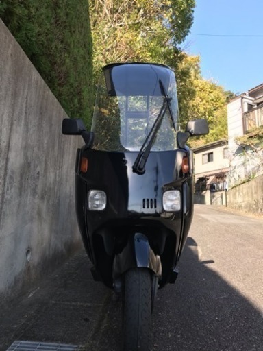 （商談中）ジャイロキャノピー2ストミニカー登録車［ブラック］